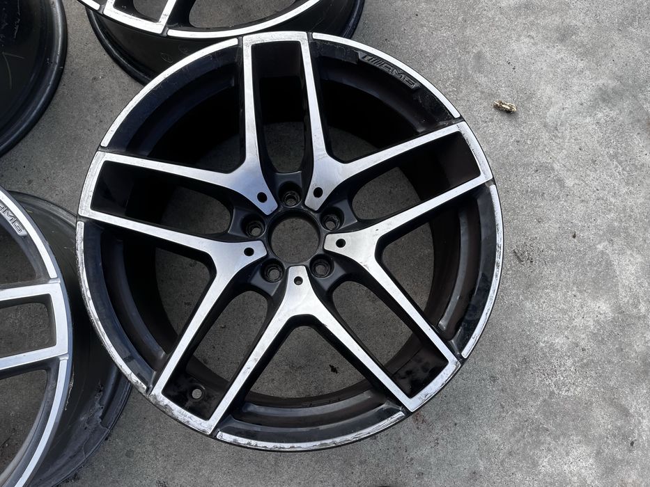Komplet felg Mercedes GLC Amg 19 5x112 przod i tyl coupe