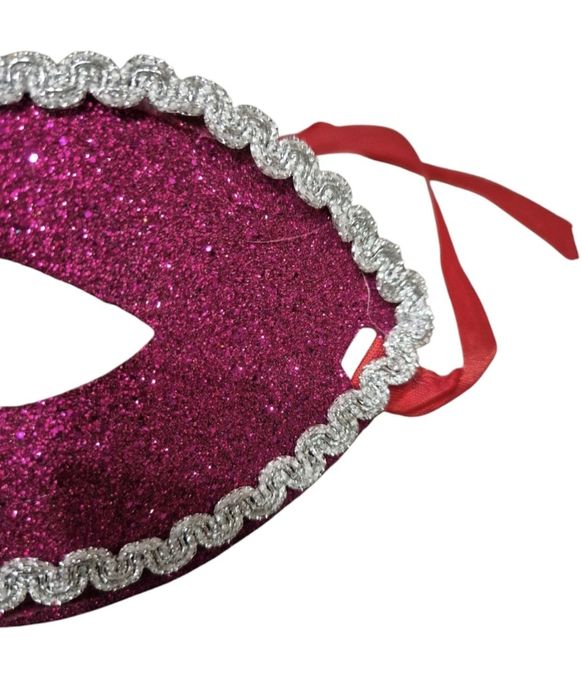 Máscara Veneziana Rosa