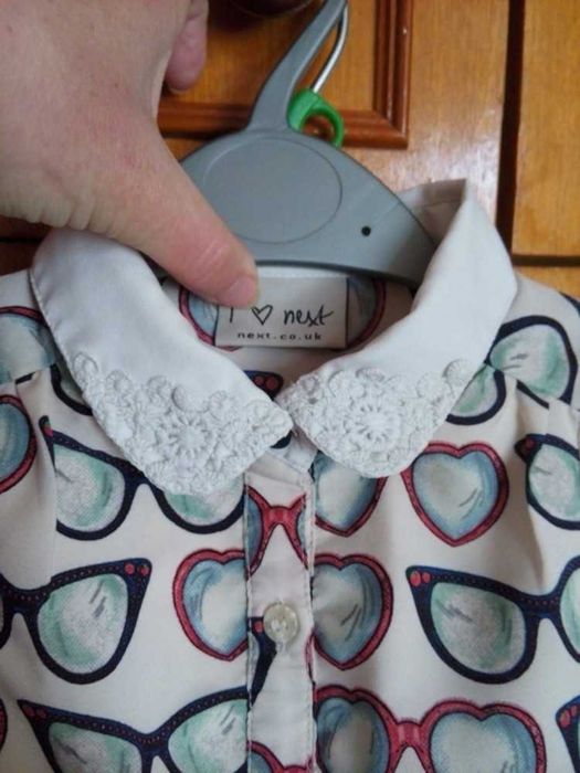 Стильний літній комбінезон/ромпер для дівчинки next