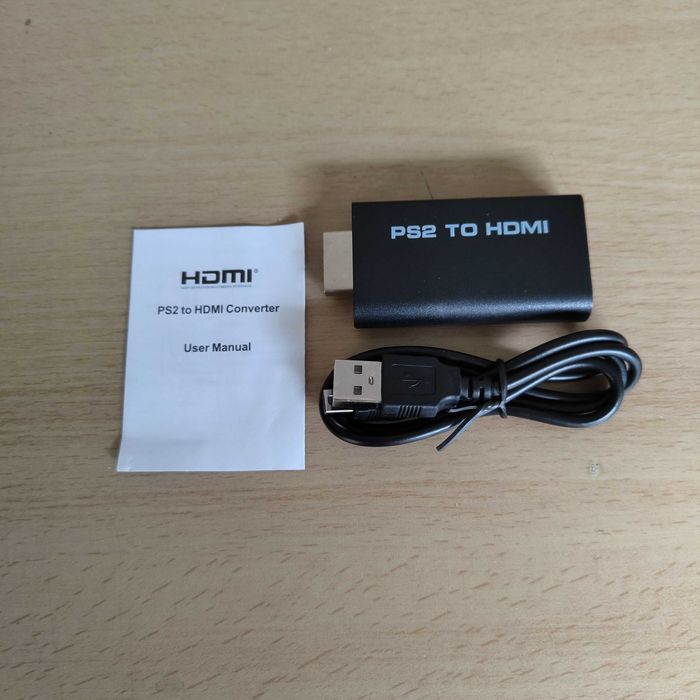 Adaptador Conversor PS2 para Hdmi Monitor TV