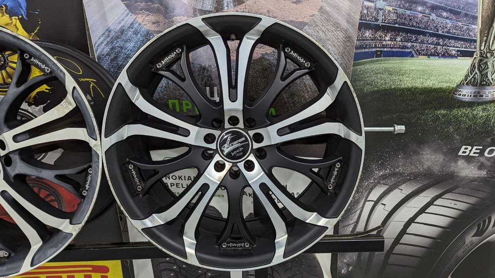 Диски Zunamee (подвійна розболтовка) 5/112 5/100 R18 8J ET32 dia73.1mm