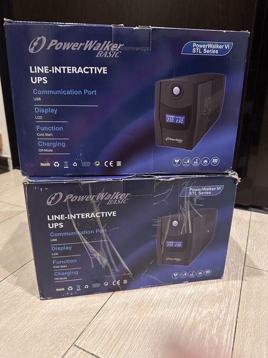 (ДБЖ) PowerWalker Basic VI 1000 STL