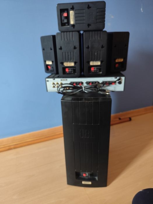 JBL 5.1 com amplificador 6 ch digital direct
