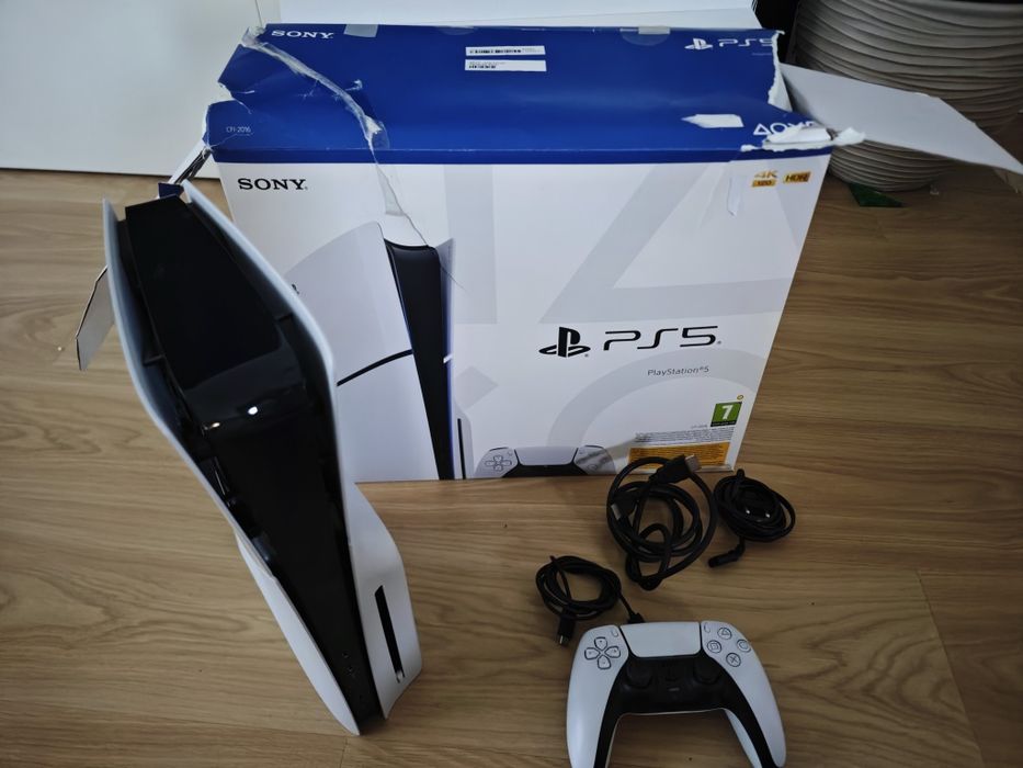 Konsola Sony PlayStation 5 ps5 slim napęd gwarancja super stan