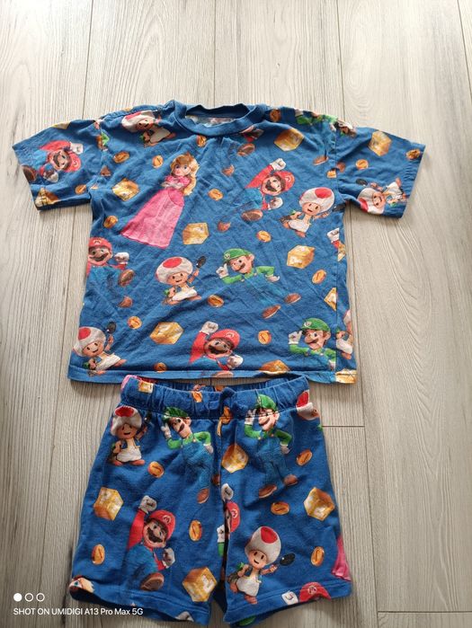 Komplet chłopięcy super Mario