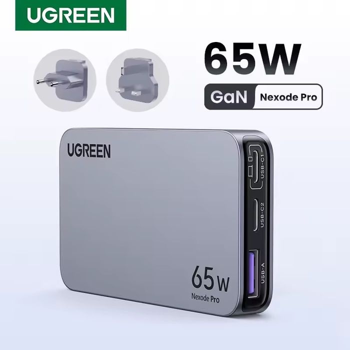 Зарядний пристрій UGREEN Nexode Pro 65W GaN