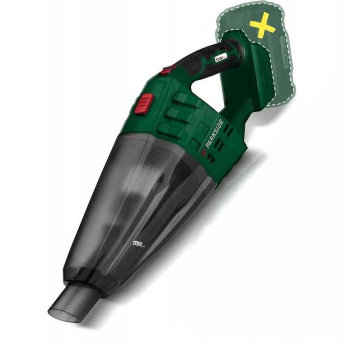 Odkurzacz ręczny Parkside 20V bezprzewodowy sucho/mokro X20V