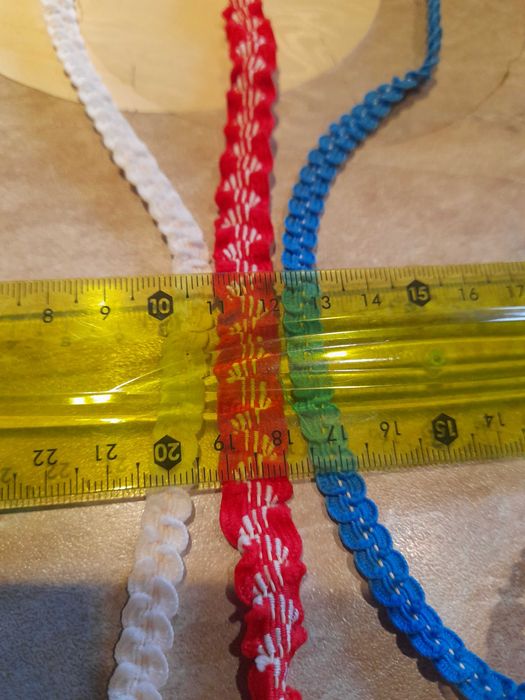 Тесьма, резинка декоративная и другая фурнитура новпя и б/у