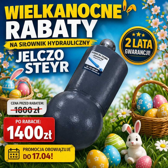 Siłownik JELCZO STEYR! 2 lata gwarancji !! Od ręki!