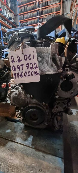 Motor 2.2 Dci Ref g9t722 com 176000 km Completo Com Garantia !!