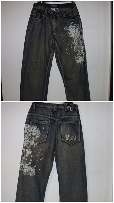 Karl Kani calças hip-hop