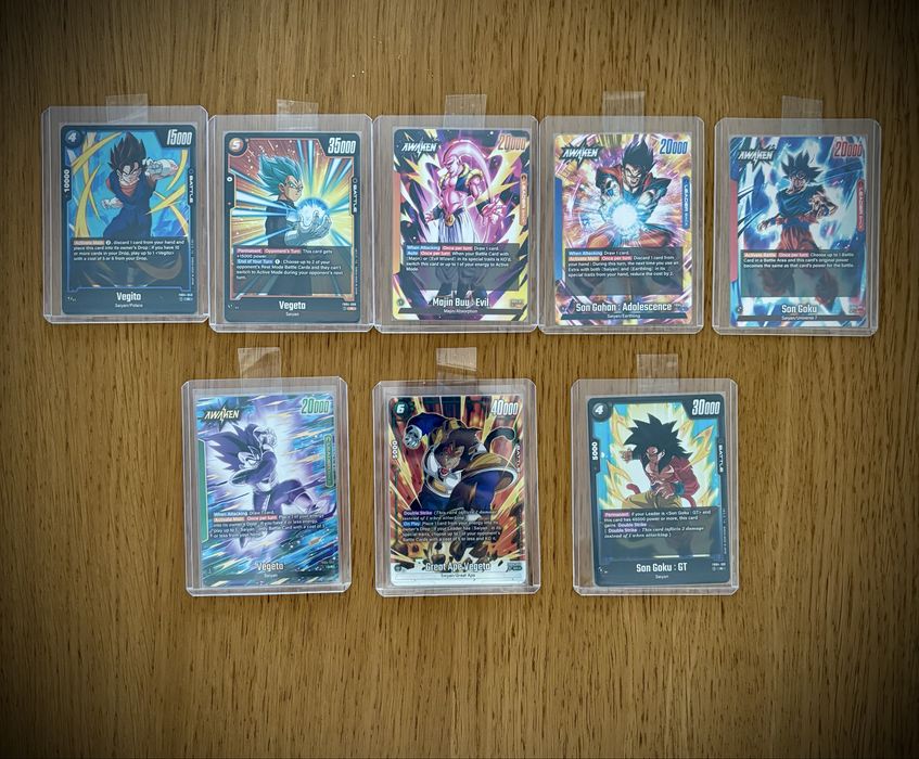 Vendo ou troco cartas Dragon Ball Super card game