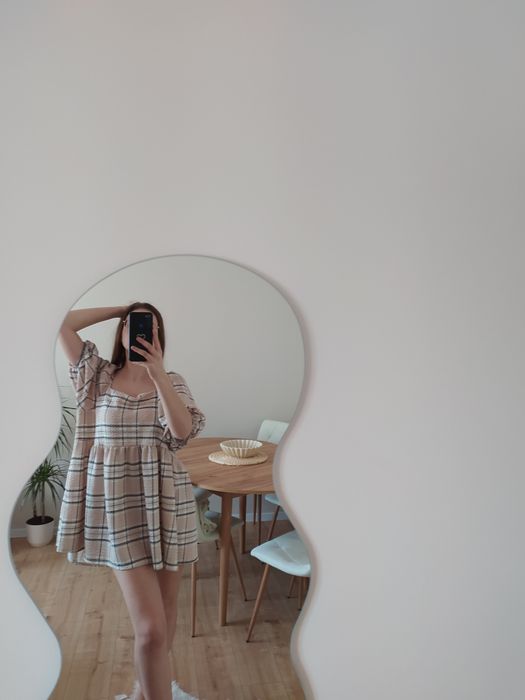 Sukienka plus size muślinowa 50-52