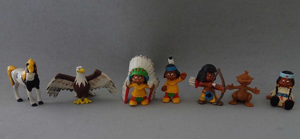 Coleção completa em PVC Yakari