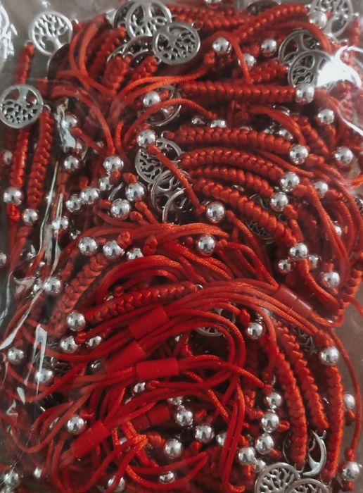 Аксесуар до вишиванки чокер намисто гердан силянка квітка ромб макраме