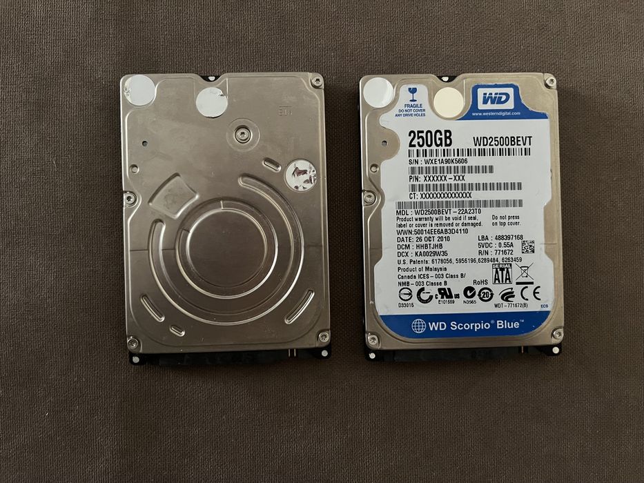 Жорсткий диск HDD 500GB для ноутбука