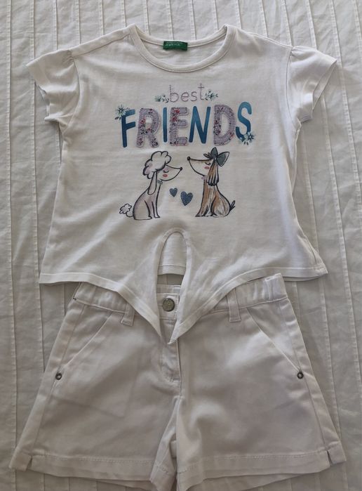 T-shirt Benetton em ótimo estado, 2 anos