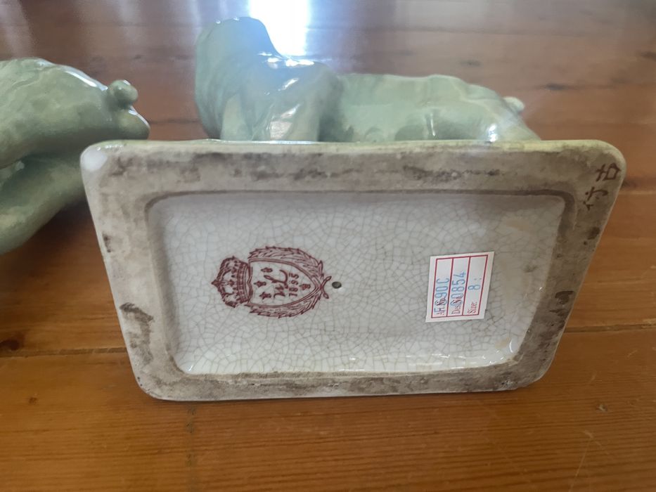 2 figuras de porcelana chinesa