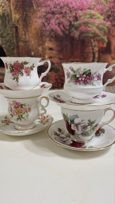 Чашки кофейные , фарфор , Англия