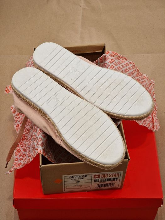 Жіночі мокасини Big Star рожевого кольору, р36