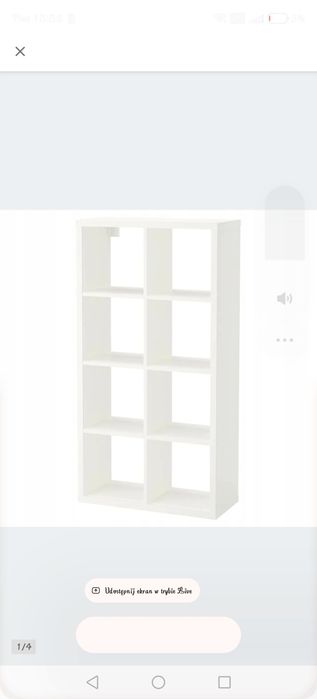 Regał kalaxy ikea