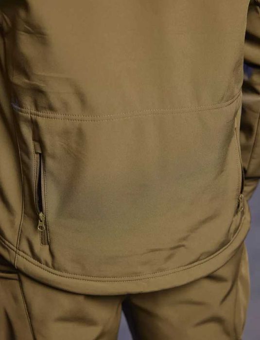 Теплий костюм Soft Shell — водонепроникний і вітрозахисний ФЛІС S-5Хл