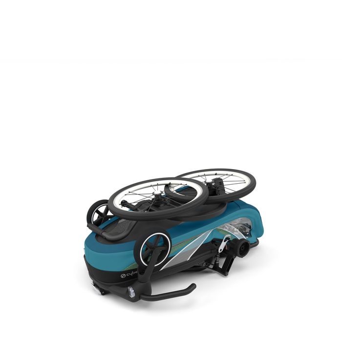 Cybex Zeno Bike Maliblue wózek przyczepka rowerowa pojedyncza