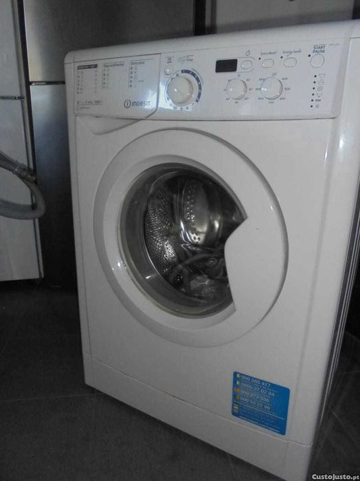 Maquina lavar - INDESIT 8 kg. / Com garantia / Òtimo estado