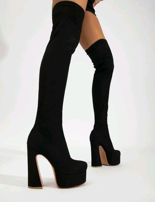Buty, kozaki damskie wsuwane