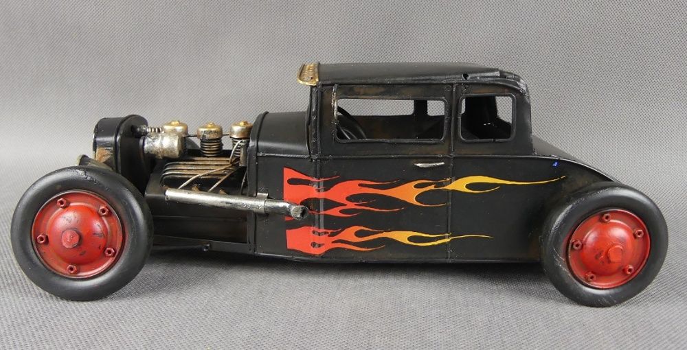 Metalowy model pojazd HOT ROD auto