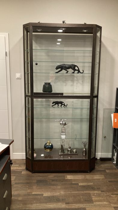 Witryna  metal szkło