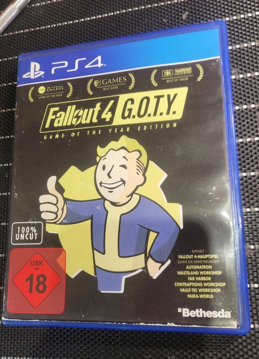Fallout 4 G.o.t.y (PlayStation 4-5) гра на Англійській мові,без DLC