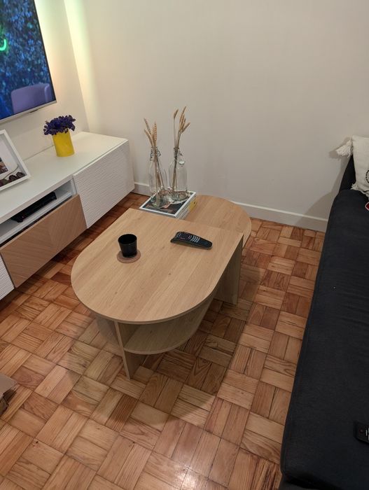 Mesa centro carvalho jysk