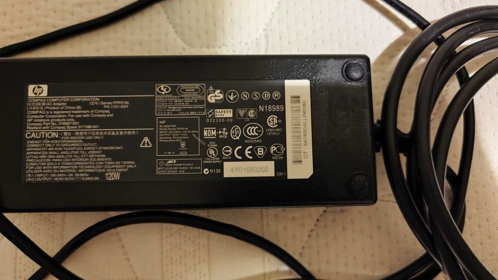 HP Pavilion zv5390EA Pentium 4 3.4GHz — Para Peças + Acessórios Originais HP