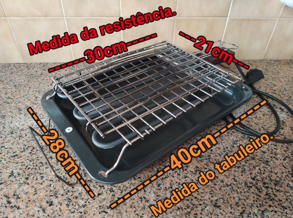 grelhador elétrico de mesa