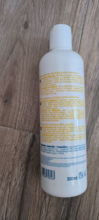 Champô para cachorro