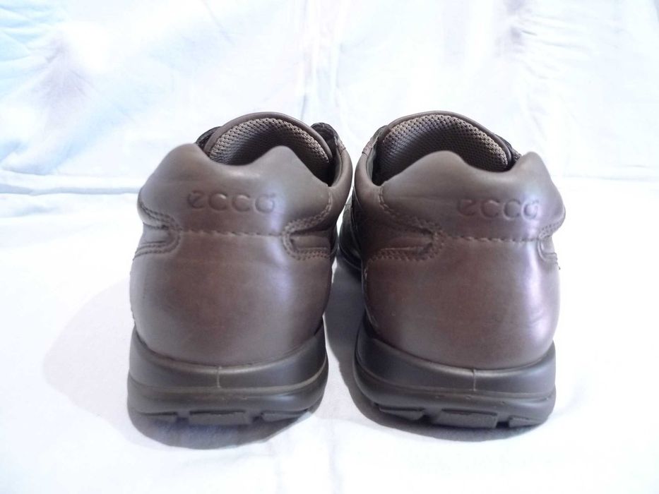 ECCO  r.42/27,5cm Półbuty skórzane wsuwane mokasyny buty