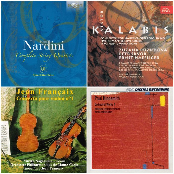 Telemann/Vivaldi/Mozart/Bach/Ravel/Haydn/Rossini/Satie/Beethoven/ CD