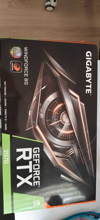 Gigabyte GeForce RTX 2070 WINDFORCE 2X rev.3.0 8GB GDDR6 – 100% sprawna