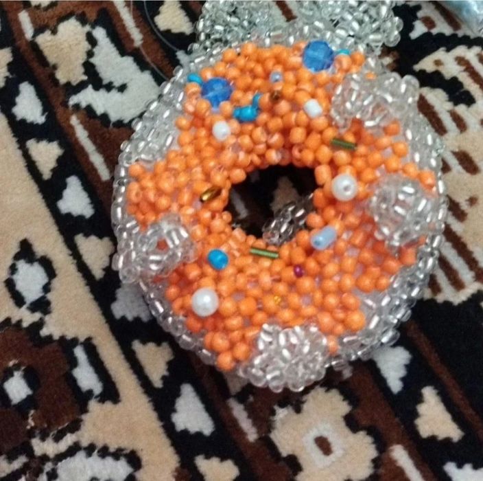 Пончик из бисера