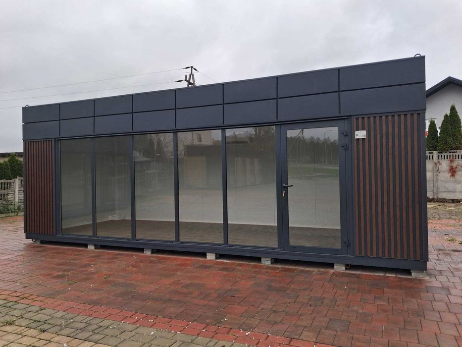 Gotowy od ręki Pawilon Handlowy Biuro Sklep 8x3 m