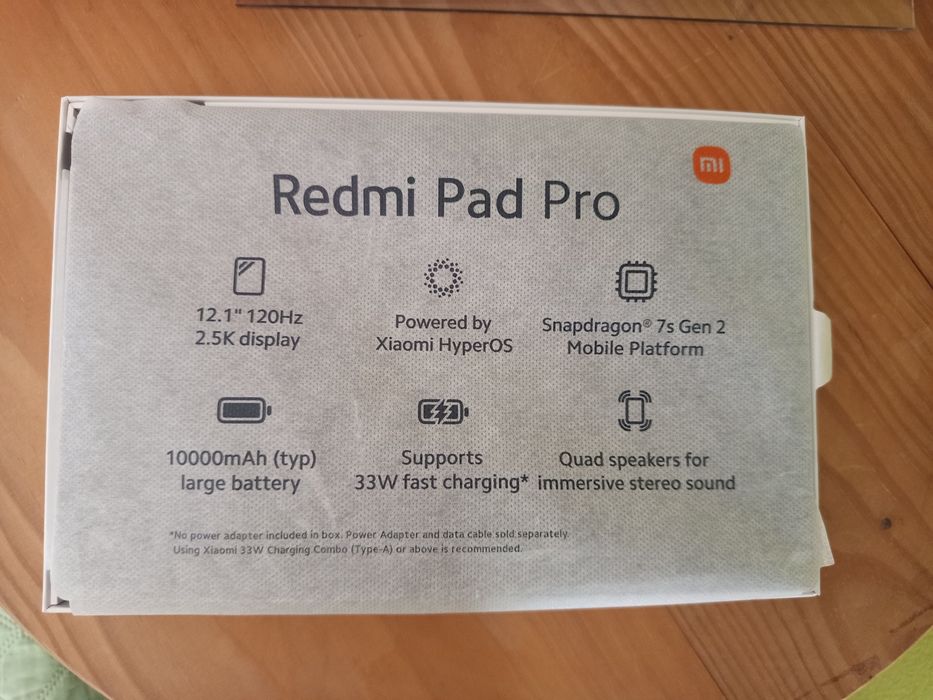 Redmi pad pro 128gb 6gb Novo