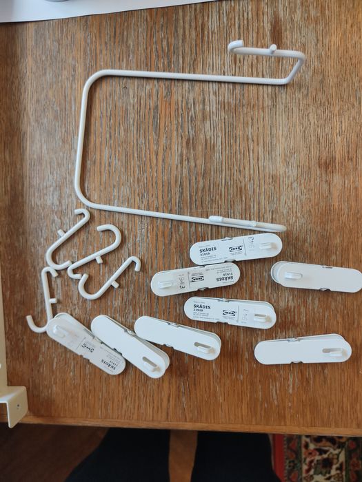 Tablica skadis Ikea plus akcesoria