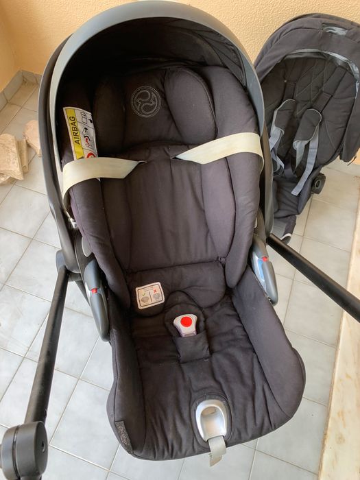 Cybex duo platinum - ovo, cadeira e chassi