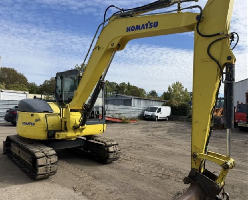 Mini giratória komatsu pc 88