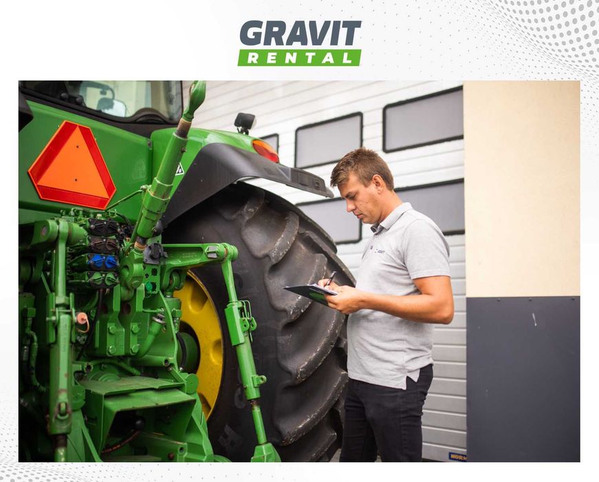 Wynajem, wypożyczenie ciągników sadowniczych JOHN DEERE 80-105 KM!!!
