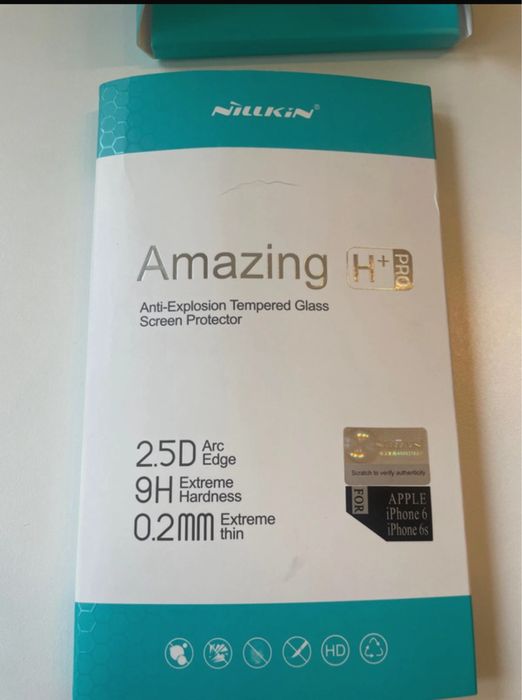 Szkło hartowane iPhone 6 / 6s nowe Nillkin Amazing