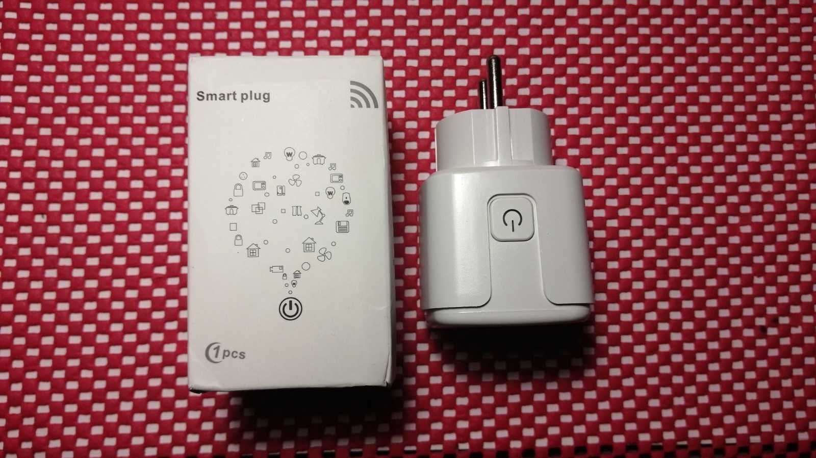 Умная wi-fi вай-фай розетка 20А с монитором Умный дом: 170 грн ...