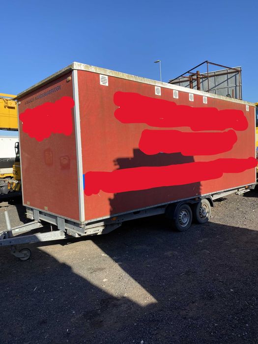 Przyczepa socjalna ,brygadówka - jadalnia, wc + prysznic