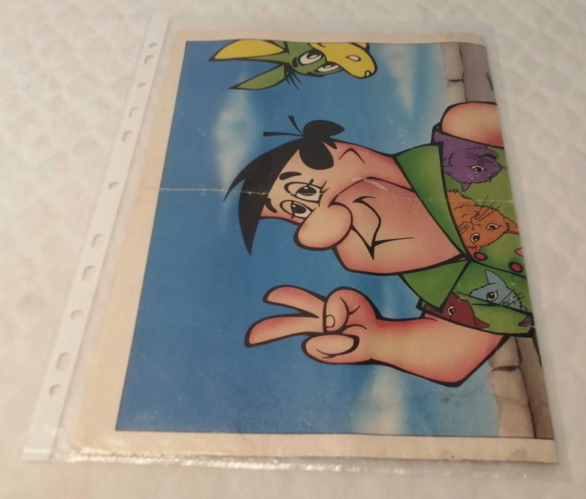 Plakat Fred Flinstone, 28,5cm x 40,5cm (Kolekcje. Plakaty)